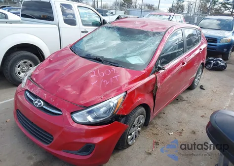 2015 Hyundai Accent Gs из США, поврежденный, VIN KMHCT5AE7FU222608